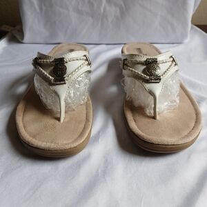 Minnetonka Comfort Flat Thong Sandals Boho Style
